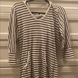Banana republic long sleeve T-shirt dress